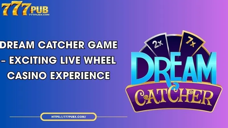 dream catcher game exciting live wheel casino