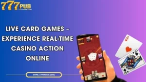 live card games experience real time casino action online