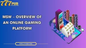 msw overview of an online gaming platform