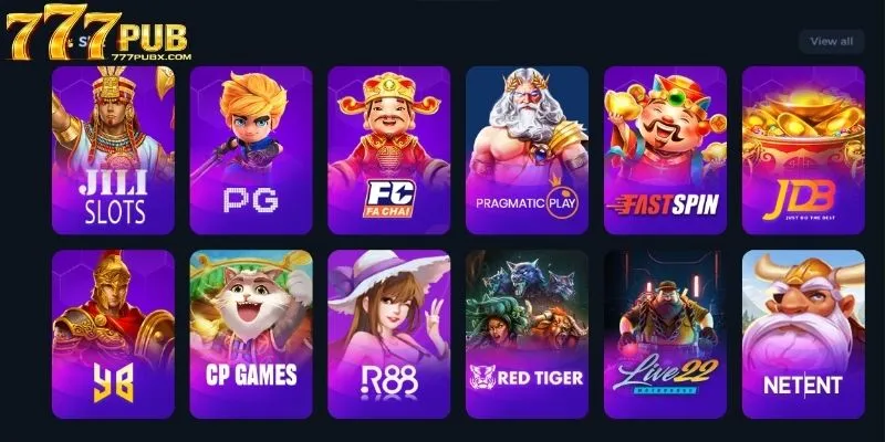 Overview of 777PUB Slots